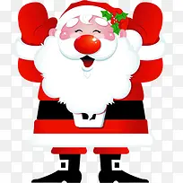 手绘圣诞节可爱红色圣诞老人-空若网 手绘圣诞节可爱红色圣诞老人-空若网