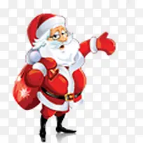 红色手绘可爱圣诞老人-空若网 红色手绘可爱圣诞老人-空若网