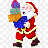手绘创意合成圣诞老人-空若网 手绘创意合成圣诞老人-空若网