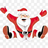 手绘可爱圣诞老人装饰-空若网 手绘可爱圣诞老人装饰-空若网