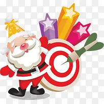 手绘卡通可爱圣诞老人-空若网 手绘卡通可爱圣诞老人-空若网