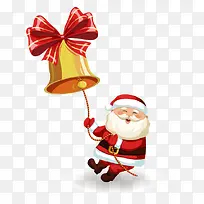 圣诞节元素铃铛圣诞老人-空若网 圣诞节元素铃铛圣诞老人-空若网