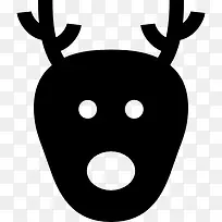 驯鹿图标-空若网 驯鹿图标-空若网