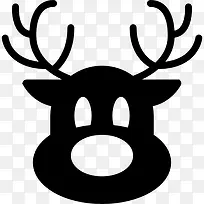 驯鹿图标-空若网 驯鹿图标-空若网