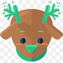 驯鹿图标-空若网 驯鹿图标-空若网