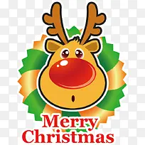 卡通圣诞节矢量素材元素-空若网 卡通圣诞节矢量素材元素-空若网