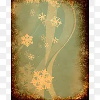 怀旧雪花背景边框-空若网 怀旧雪花背景边框-空若网