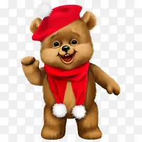圣诞节小熊-空若网 圣诞节小熊-空若网