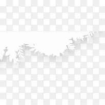 圣诞节雪枝边框装饰-空若网 圣诞节雪枝边框装饰-空若网