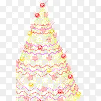 彩色圣诞树可爱手绘-空若网 彩色圣诞树可爱手绘-空若网