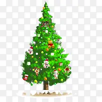 圣诞树圣诞节展架素材-空若网 圣诞树圣诞节展架素材-空若网