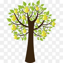 矢量树素材-空若网 矢量树素材-空若网