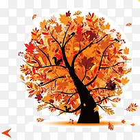 橙色生命树-空若网 橙色生命树-空若网