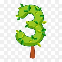 数字3素材-空若网 数字3素材-空若网