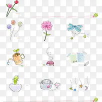 可爱卡通植物-空若网 可爱卡通植物-空若网