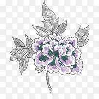 手绘创意花朵植物-空若网 手绘创意花朵植物-空若网