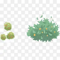 手绘创意果实植物-空若网 手绘创意果实植物-空若网