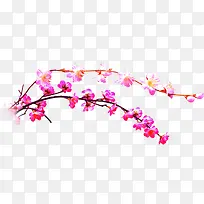 创意海报植物花朵效果树枝-空若网 创意海报植物花朵效果树枝-空若网
