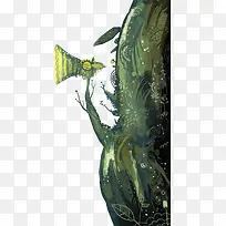 创意森林手绘植物-空若网 创意森林手绘植物-空若网