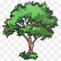 手绘园林植物创意-空若网 手绘园林植物创意-空若网