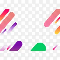 彩色条纹装饰-空若网 彩色条纹装饰-空若网