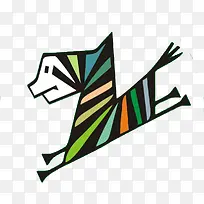 彩色条纹马-空若网 彩色条纹马-空若网