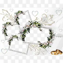 百合花边框-空若网 百合花边框-空若网