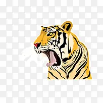 手绘老虎-空若网 手绘老虎-空若网