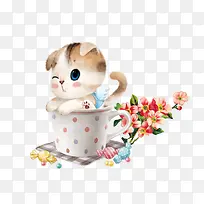 卡通手绘动物-空若网 卡通手绘动物-空若网