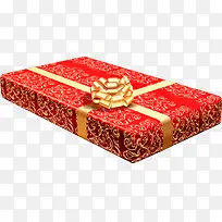 红色礼盒圣诞节展板-空若网 红色礼盒圣诞节展板-空若网