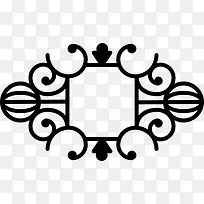 花的对称设计图标-空若网 花的对称设计图标-空若网