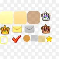 彩色图标卡通装饰-空若网 彩色图标卡通装饰-空若网