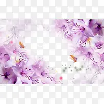 花卉电视背景墙-空若网 花卉电视背景墙-空若网