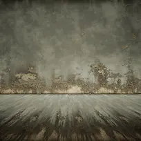 水泥墙与水泥地背景-空若网 水泥墙与水泥地背景-空若网