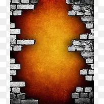 砖墙背景边框-空若网 砖墙背景边框-空若网