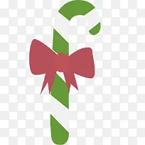 圣诞拐杖矢量元素卡通手绘素材-空若网 圣诞拐杖矢量元素卡通手绘素材-空若网