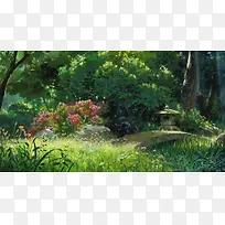 唯美手绘动漫动画图-空若网 唯美手绘动漫动画图-空若网