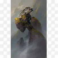 手绘动漫插画独孤-空若网 手绘动漫插画独孤-空若网