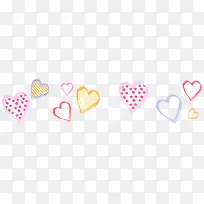 卡通动漫素材图标 卡通手绘心-空若网 卡通动漫素材图标 卡通手绘心-空若网
