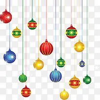 彩色圣诞球-空若网 彩色圣诞球-空若网