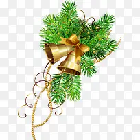 圣诞节金色铃铛植物-空若网 圣诞节金色铃铛植物-空若网