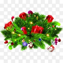 圣诞节绿色植物礼物-空若网 圣诞节绿色植物礼物-空若网