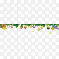 手绘圣诞节植物铃铛-空若网 手绘圣诞节植物铃铛-空若网