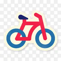 手绘自行车-空若网 手绘自行车-空若网