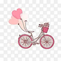 水彩自行车-空若网 水彩自行车-空若网