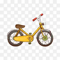 手绘单车-空若网 手绘单车-空若网