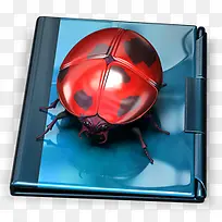 昆虫蓝色科技PNG图标-空若网 昆虫蓝色科技PNG图标-空若网