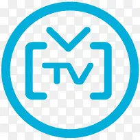 电视地铁车站的蓝色图标-空若网 电视地铁车站的蓝色图标-空若网