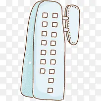 蓝色创意手绘图标-空若网 蓝色创意手绘图标-空若网