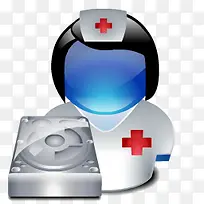 蓝色风格系统电脑网络图标-空若网 蓝色风格系统电脑网络图标-空若网